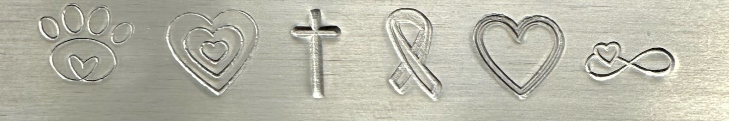 Hand-Stamped Charms