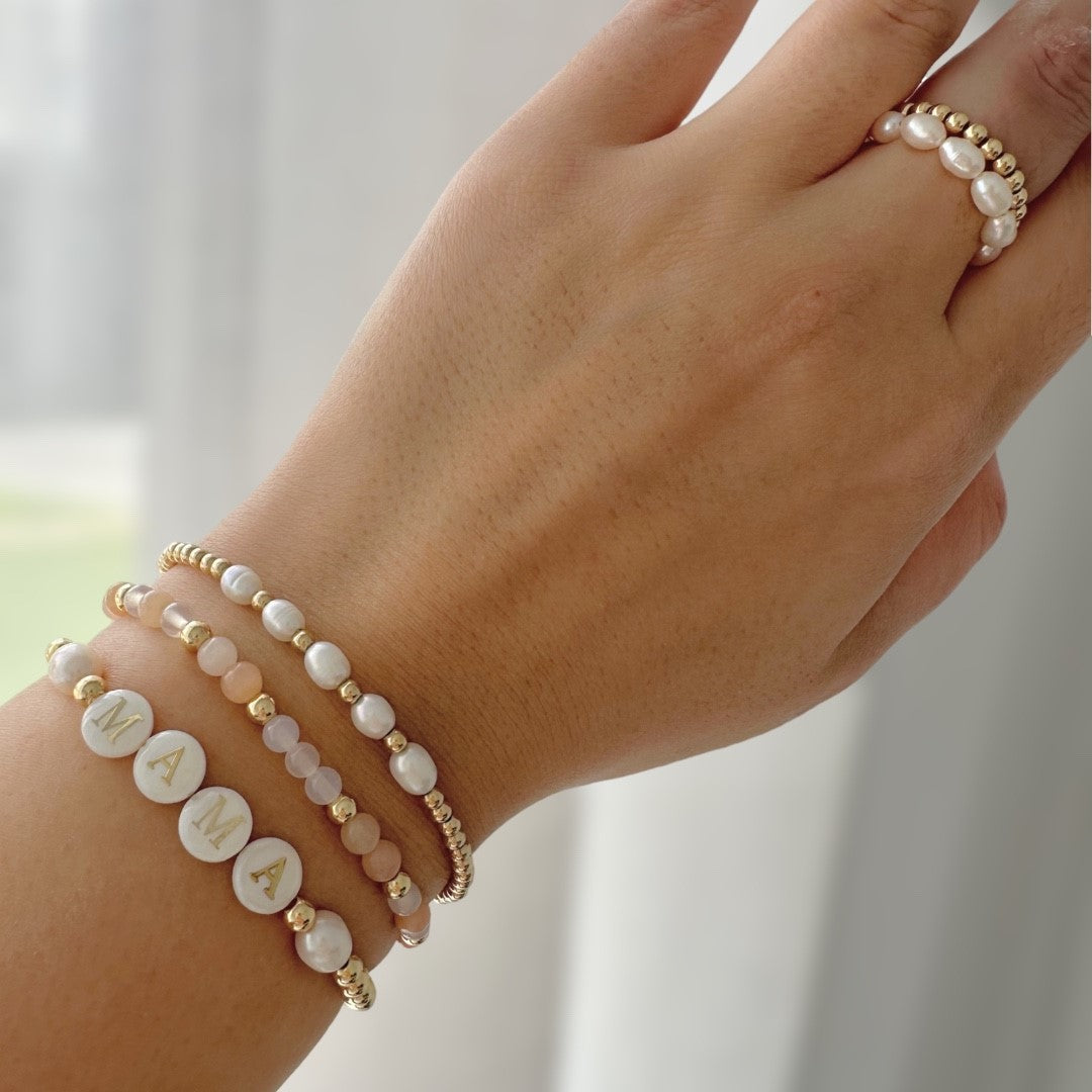 Dainty Pearl Ring