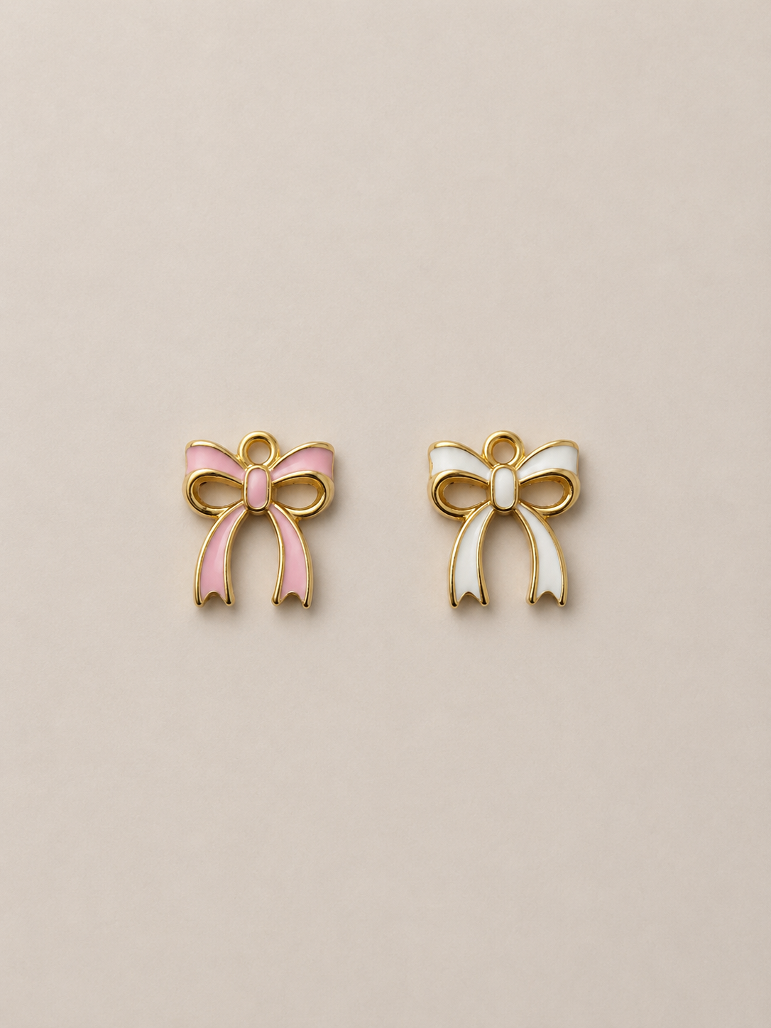 Bow Charm - Gold