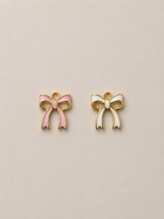 Bow Charm - Gold