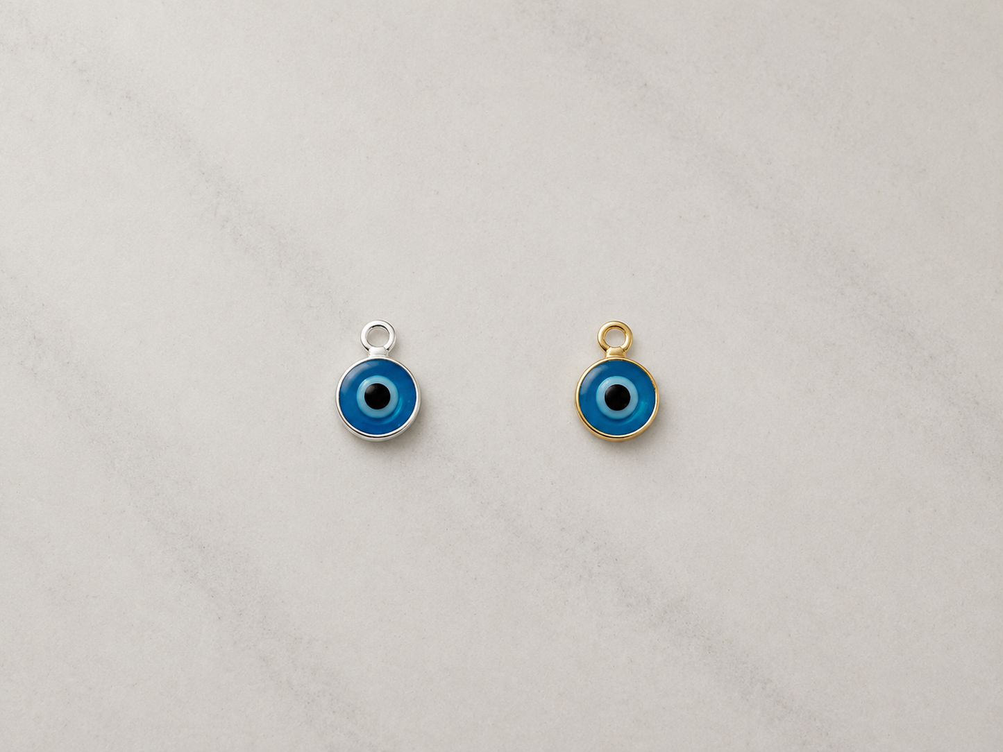 Light Blue Evil Eye Charm
