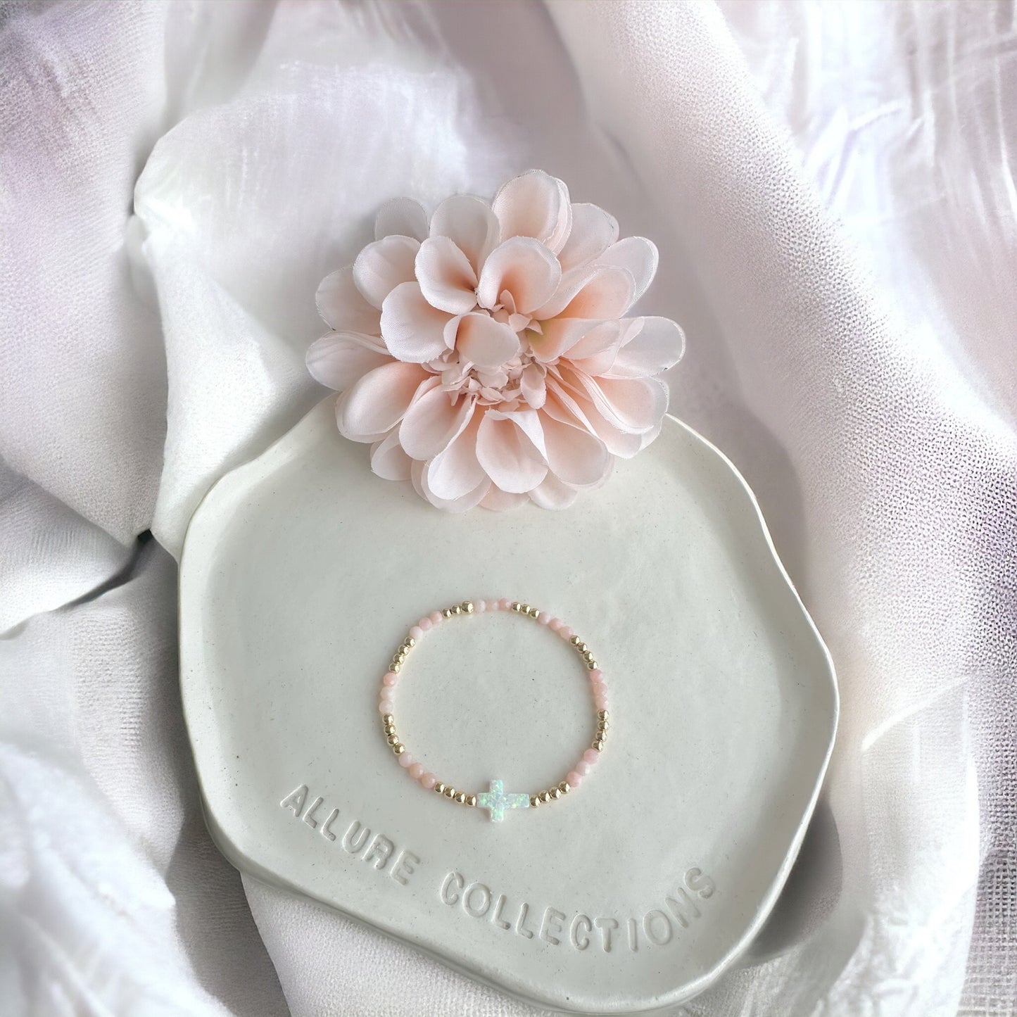 Like a Prayer Cross Bracelet