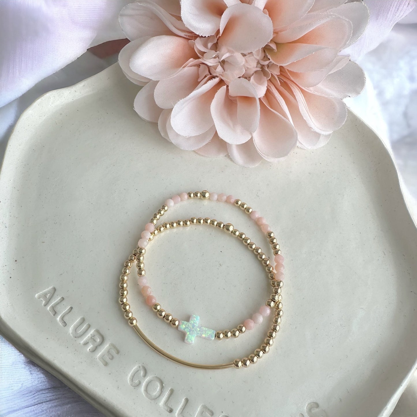 Like a Prayer Cross Bracelet