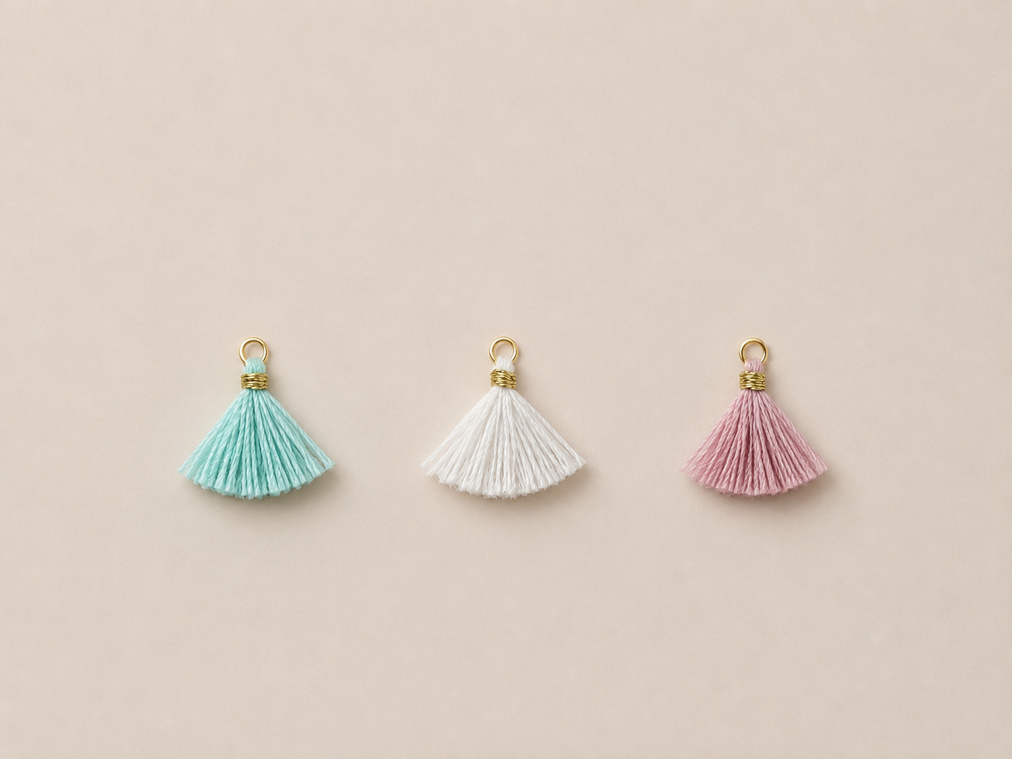 Tassel Charm - Gold