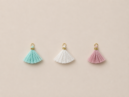 Tassel Charm - Gold